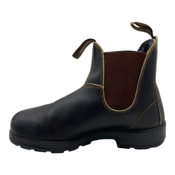 Blundstone Originals #500 Leather Chelsea Boots Stout Brown US 5M/7W - Picture 8 of 16